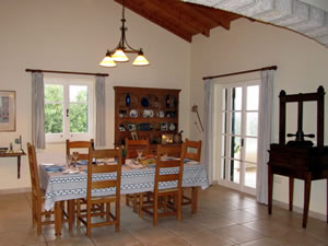 Living Area & Kitchen - Villa Sfakoi, Kassiopi, Corfu