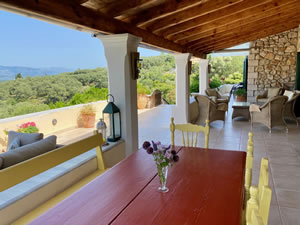 Main Terrace - Villa Sfakoi, Kassiopi, Corfu