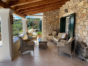 Main Terrace  - Villa Sfakoi, Kassiopi, Corfu