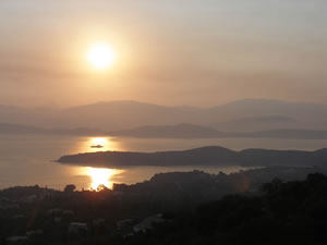 Views from Villa Sfakoi, Kassiopi, Corfu